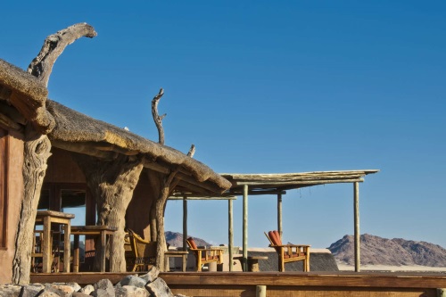 Kulala Desert Lodge buitenkant
